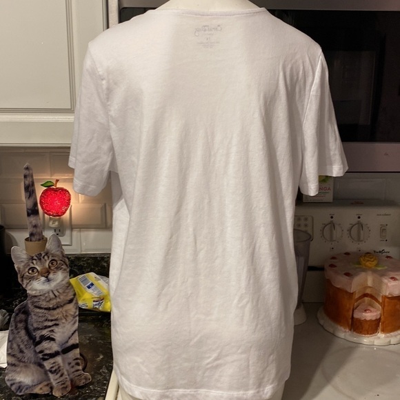 O womens Coral Bay casual short sleeve stretch plus size top 1X - Picture 2 of 3